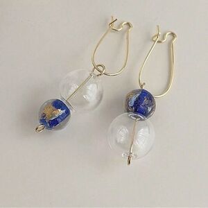 Crystal drop earrings M445
